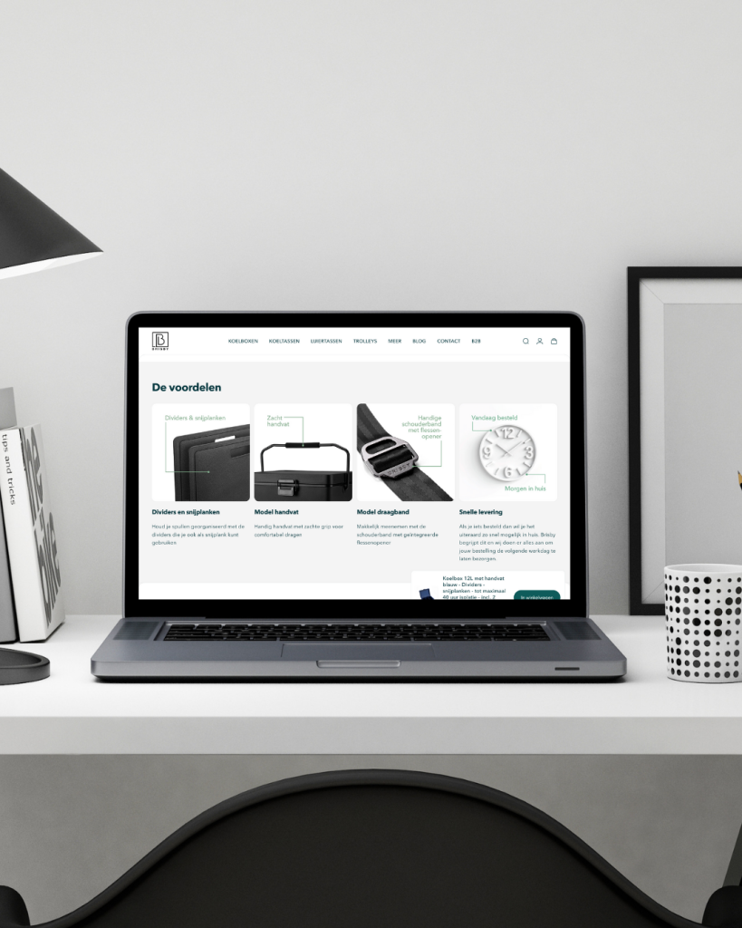 Brisby Productpage Design Shopify