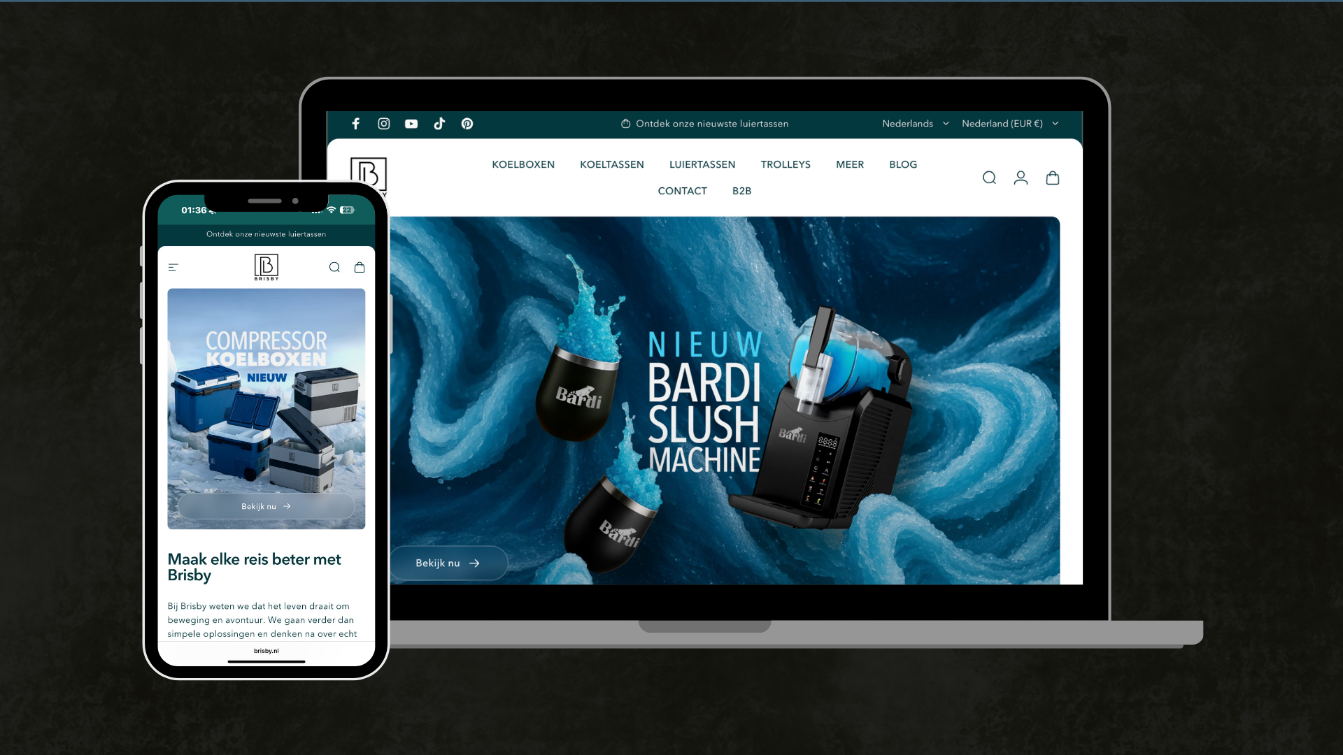 Brisby Shopify Website Build Donker Marketing